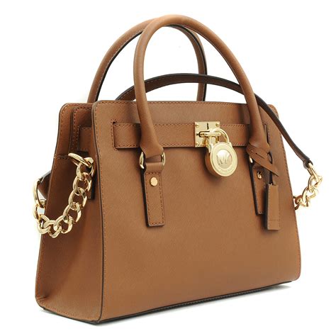 michael kors hamilton medium dimensions|Michael Kors medium Hamilton bag.